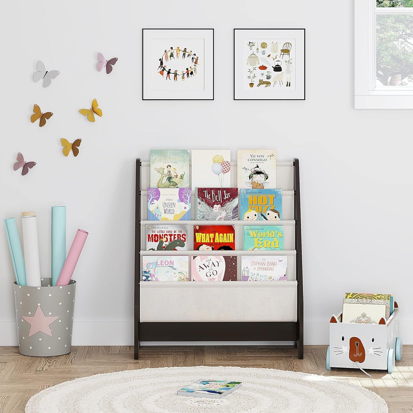 Montessori-Inspired Kids Bookshelf ✨